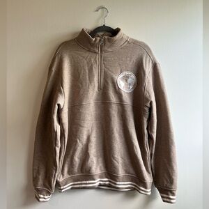 Original Use Men’s Light Brown Zip-Up Jacket